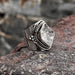 Herkimer Diamond Ring Handmade Women 925 Silver - By Inishacreation