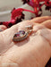 pendants 92.5 Sterling Silver Antique Pendant Rainbow Quartz Fine Jewelry - by Manjari Jewels