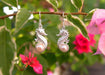Earrings Bali Sterling Silver Seahourse with Freshwater Pearl for Women | Indonesia Jewellery
