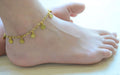 anklets Boho Anklet Vintage Inspired Tribal Coin Ethnic Indian Kutchi Afghani Jewelry Unique gift for her - by Pretty Ponytails