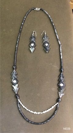 Cosmos Necklace Earring Set - by Warm Heart Worldwide