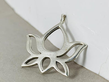 Lotus Flower Pendant 925 Silver For Women Gift Her Unique Jewelry jewelry - by Heaven