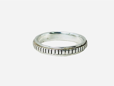 Spinner Ring 925 Silver Meditation Sterling Handmade Promise Thumb Gift for her - by Heaven Jewelry