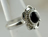 Black Onyx Gemstone Ring In 925 Sterling Silver - By Navyacraft
