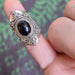 Black Onyx Ring 925 Solid Sterling Silver Jewelry Size 4 To 13 Us - By Navyacraft