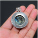 Blue Fire Labradorite Gemstone Handmade 925 Sterling Silver Pendant - By Advait Craft