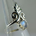 Blue Fire Rainbow Moonstone 925 Solid Sterling Silver Hand Made Designer Nickel Free - By Navyacraft