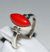 Coral 925 Solid Sterling Silver Handmade Statement Ring Size 3 To 13 Us - By Navyacraft