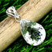 Crystal Quartz 925 Sterling Silver Handmade Pendant - By Aayesha Craft