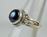 Fresh Water Black Pearl 925 Solid Sterling Silver Handmade Ring Size 3-13 Us - By Navyacraft