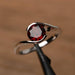 Garnet 925 Sterling Silver Unique Handmade Ring - By Advait Craft