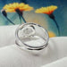 Genuine Herkimer Diamond Raw Crystal 925 Sterling Silver Handmade Women Ring - By Inishacreation