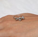 Herkimer Diamond Rough Handmade Raw Stone Ring - By Inishacreation