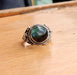 Labradorite Round Shape Gemstone 925 Sterling Silver Designer Handmade Ring - By Advait Craft