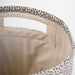 Modern Retro – Canvas Basket Grey Dot Print Storage Fabric Bin - By Vliving