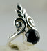 Natural Black Onyx 925 Solid Sterling Silver Handmade Ring Size 3 To 14 Us - By Navyacraft