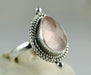 Navya Craft Rose Quartz 925 Solid Sterling Silver Handmade Women Ring Sizes 4 To 13 (us) - By Navyacraft