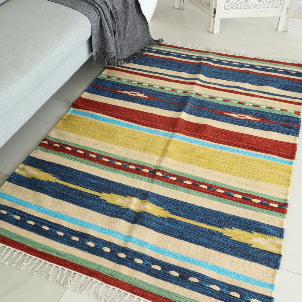 Novica Across The Universe Hand-woven Wool Area Rug (4 x 6) - By Novica