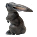 Novica Adorable Rabbit In Grey Wood Sculpture - By Novica