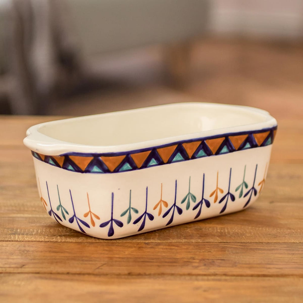 Novica Antigua Breeze Ceramic Baking Dish - By Novica