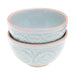 Novica Antique Flora Celadon Ceramic Bowls (pair) - By Novica