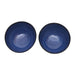 Novica Asymmetric Blue Ceramic Bowls (pair) - By Novica