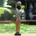 Novica Balinese Lady Wood Statuette - By Novica