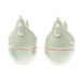 Novica Hen Breakfast Celadon Ceramic Egg Cups (pair) - By Novica