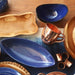 Novica Cobalt Cuisine Ceramic Serving Bowls (pair) - By Novica