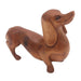Novica Dachshund Puppy Wood Statuette - By Novica