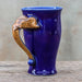 Novica Elephant Handle In Blue Celadon Ceramic Mug - By Novica