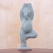 Novica Elephant Tree Pose Celadon Ceramic Figurine - By Novica