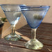 Novica Fiesta Azul Hand Blown Martini Glasses (set Of 6) - By Novica