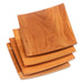 Novica Fine Meal Teak Wood Plates (set Of 4) - By Novica