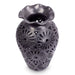 Novica Floral Ruffles Decorative Ceramic Vase - By Novica