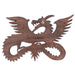 Novica Flying Dragon Wood Relief Panel - By Novica
