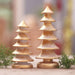 Novica Golden Pagodas Wood Sculptures (set Of 2) - By Novica