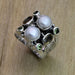 Novica Handmade Gentle Day Pearl And Peridot Ring - By Novica