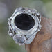 Novica Handmade Nest Of Lilies Onyx Flower Ring - By Novica
