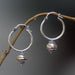Novica Handmade Reminisce Gold Accent Hoop Earrings - By Novica