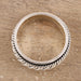 Novica Handmade Shiny Rope Sterling Silver Spinner Ring - By Novica