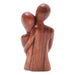 Novica Honeymoon Couple Wood Statuette - By Novica