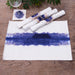 Novica Indigo River Tie-dyed Cotton Placemats And Coasters (set For 4) - By Novica