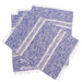 Novica Inspiration In Azure Cotton Placemats (set Of 4) - By Novica