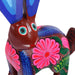Novica Long-eared Rabbit Wood Alebrije Sculpture - By Novica