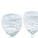Novica Luxury Spiral Handblown Wine Glasses (pair) - By Novica