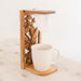 Novica Macaw Beverage Teak Wood Single-serve Drip Coffee Stand - By Novica