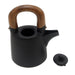 Novica Midnight Cup Ceramic And Teak Wood Tea Set (5 Pcs) - By Novica