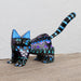 Novica Nocturnal Cat Wood Alebrije Figurine - By Novica