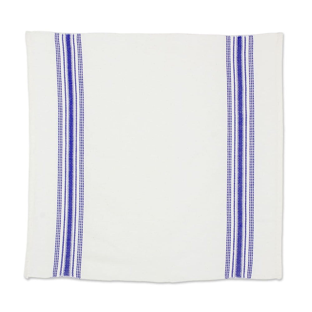 Novica Peaceful Stripes Cotton Napkins (set Of 6) - By Novica
